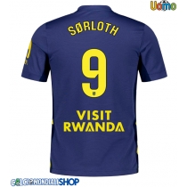 Maglie da calcio Atletico Madrid Alexander Sorloth #9 Seconda Maglia 2025-26 Manica Corta